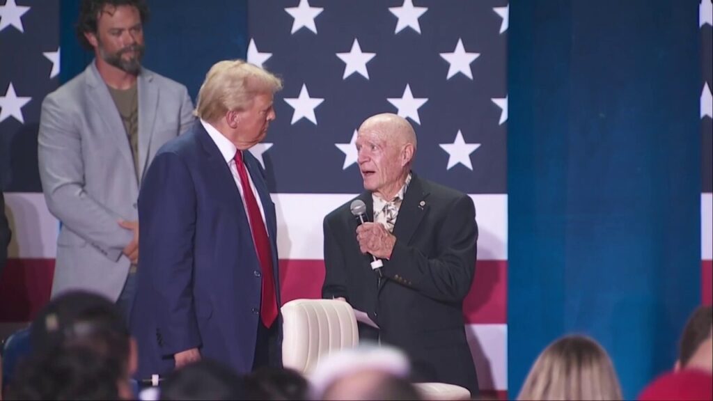 Vietnam veteran says he's 'honored' to give Trump his Purple Heart after assassination attempt