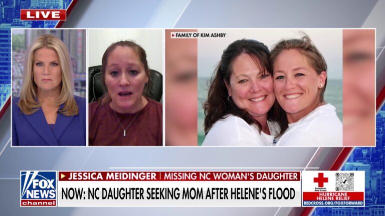 North Carolina teacher missing after Helene floodwaters swept away her home