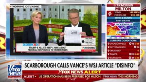 WSJ editor-at-large: To be lectured by MSNBC on disinformation takes 'quite a bit of chutzpah'