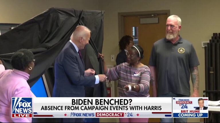 President Biden casts his ballot in Delaware