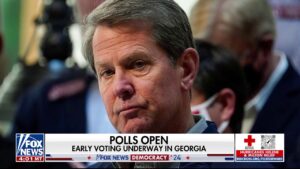 Georgia voters line up for early voting