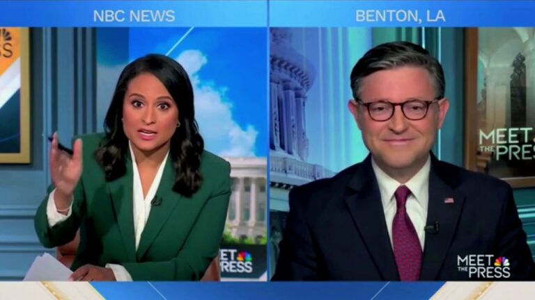 NBC's Kristen Welker presses House Speaker on whether Trump should release his cholesterol levels