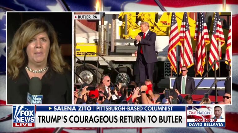 Trump's return to Butler, PA was a 'real celebration': Salena Zito