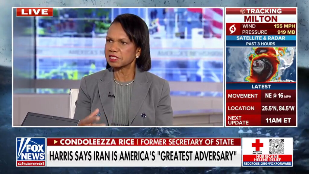 Condoleezza Rice doubles down on Iran being a US adversary: 'Plenty of threats to go around'