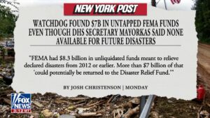 DHS inspector general report finds $7 billion in untapped FEMA funds