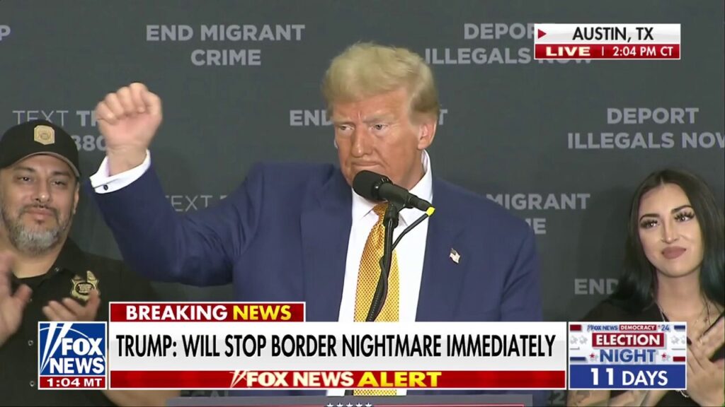 Trump calls for death penalty for any migrant who kills US citizen, law enforcement officer