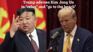 Trump says he told North Korea's Kim Jong Un to ‘just relax,' ‘go to the beach’