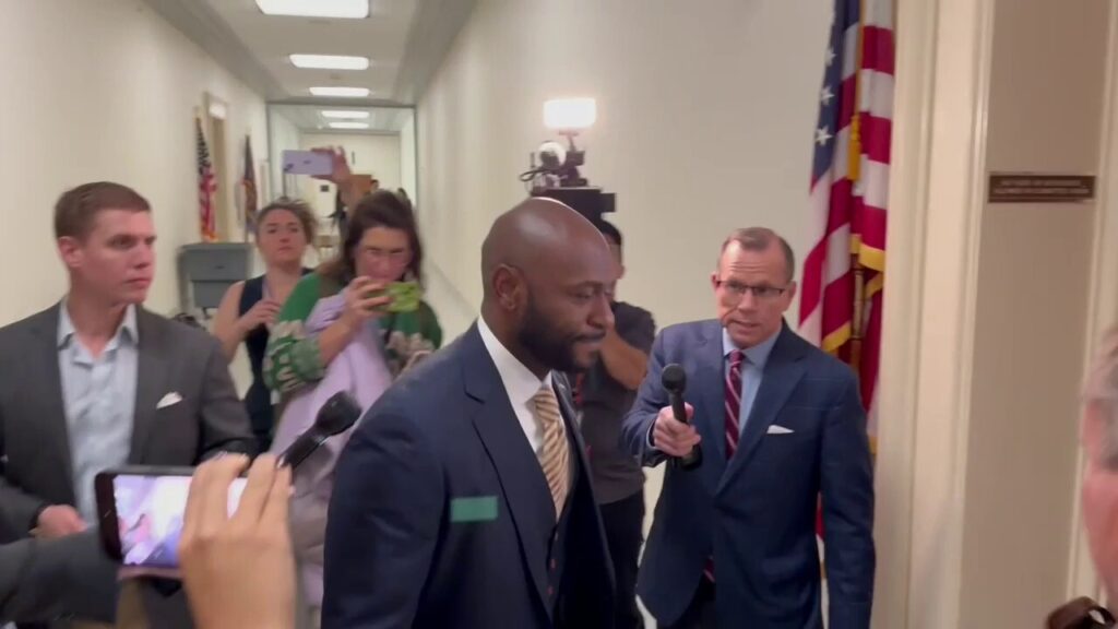 Nathan Wade arrives at deposition with House Judiciary Committee