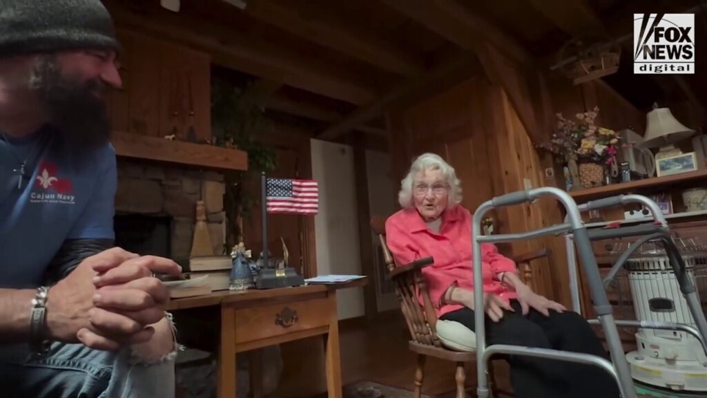 Cajun Navy 2016 helps 104-year-old woman living in NC mountains after Helene