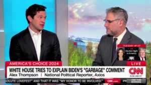 Axios reporter says Biden's 'garbage' comments stem from the 'sad reality' that he's no longer articulate