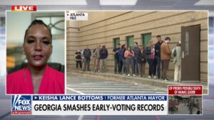 Georgia shatters early voting records as campaigns enter home stretch in battleground state