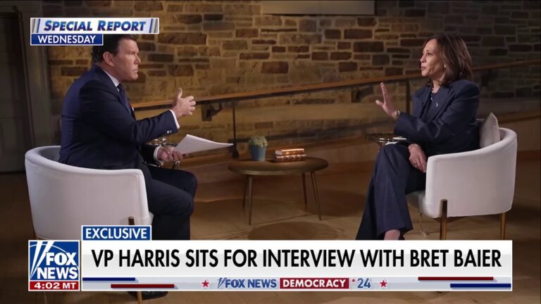 HIGHLIGHTS: The must-see Kamala Harris-Bret Baier interview