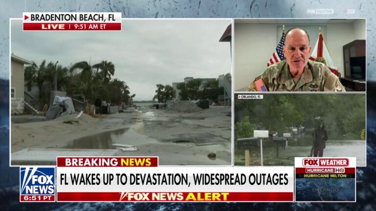 Florida wakes up to devastation left by Hurricane Milton