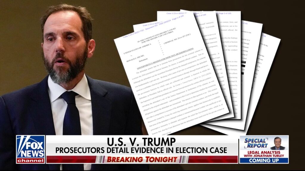 Prosecutors detail new evidence in Trump election case