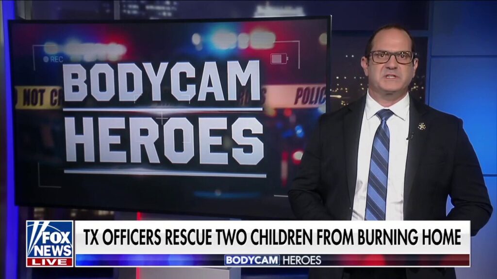 ‘Bodycam Heroes’: Texas police officers rescue children just before flames engulf home