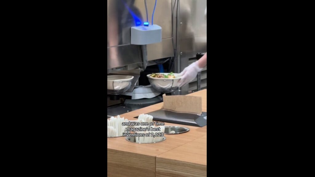 'Machine made my salad': TikTok video shows new kitchen technology at fast-food restaurant