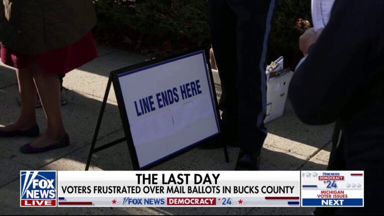 Pennsylvania voters frustrated over mail ballots after Bucks County site closed early