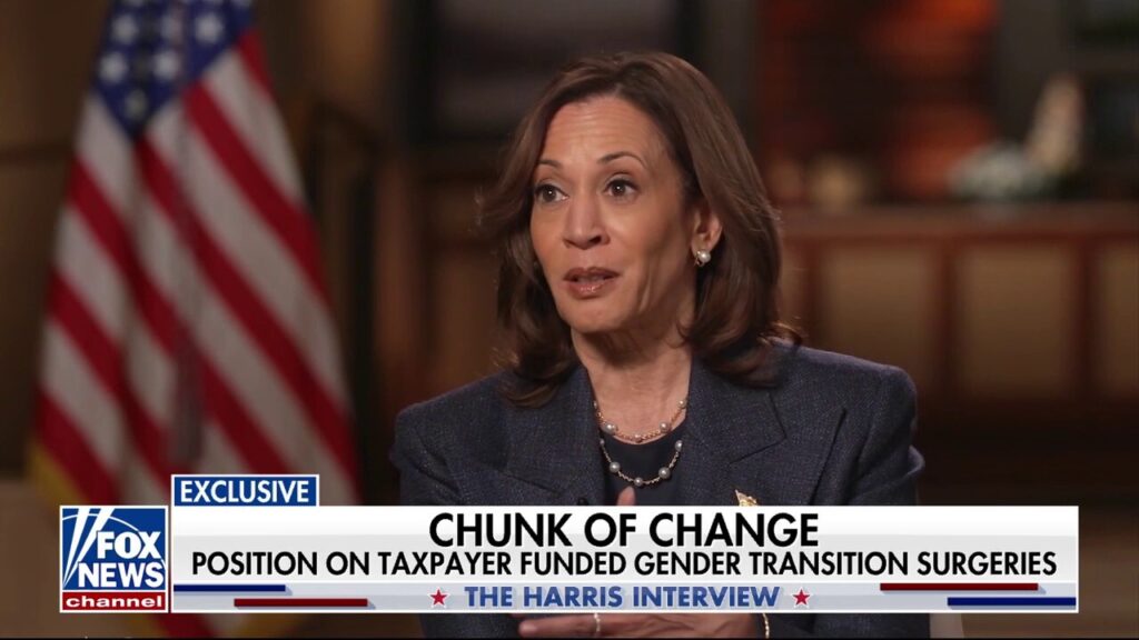 Kamala Harris on using tax-payer funds for inmate sex changes: 'I will follow the law'