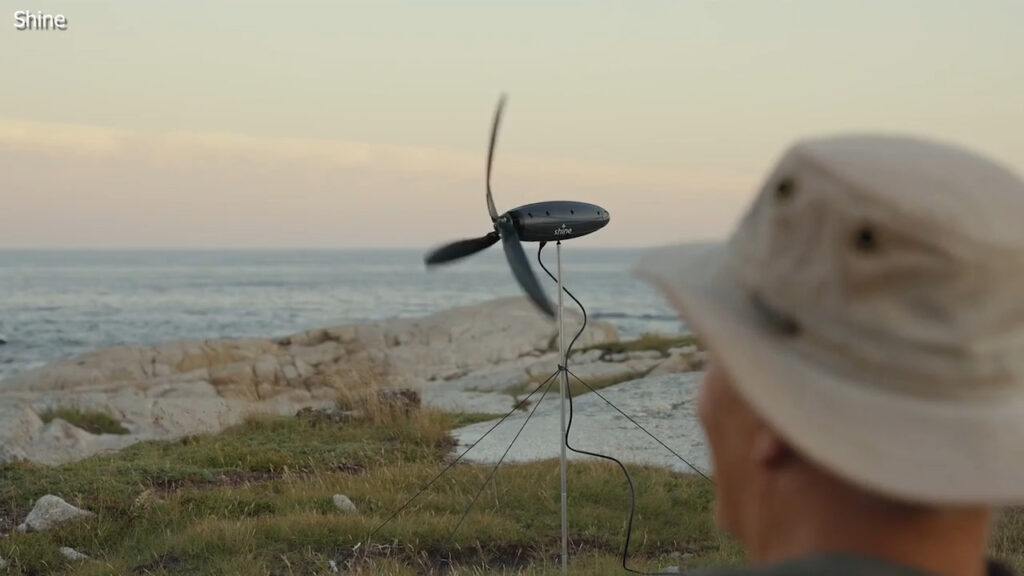 Say goodbye to dead batteries with this go-anywhere wind turbine