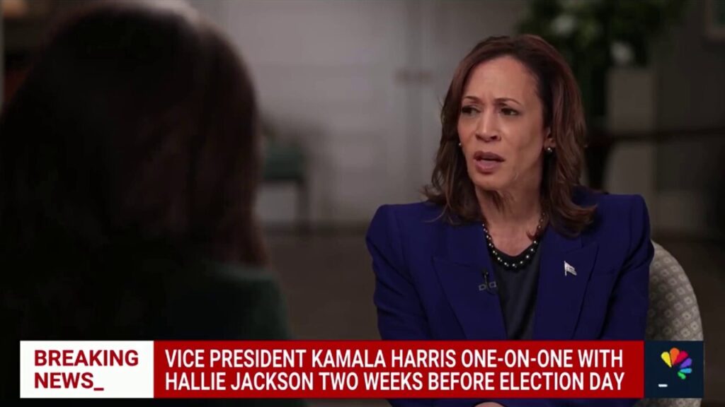 Kamala Harris pressed on whether she had been 'honest' about Biden's mental acuity