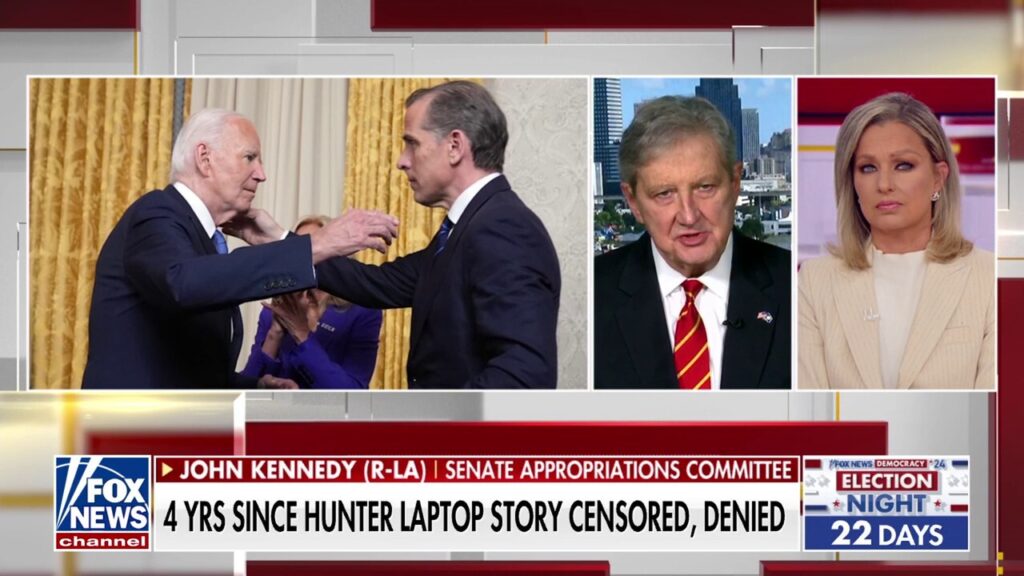 Sen. John Kennedy rips Biden admin on anniversary of Hunter laptop story: 'Unconscionable'