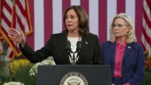 Kamala Harris accepts Liz Cheney's endorsement