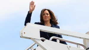 Kamala Harris visits southwestern states to shore up support with Latino voters drifting away from Democrats