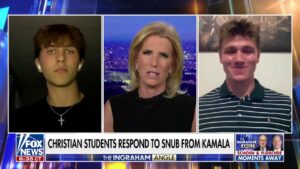 Christian students respond to snub by Kamala Harris at rally: 'She doesn't deserve my vote'