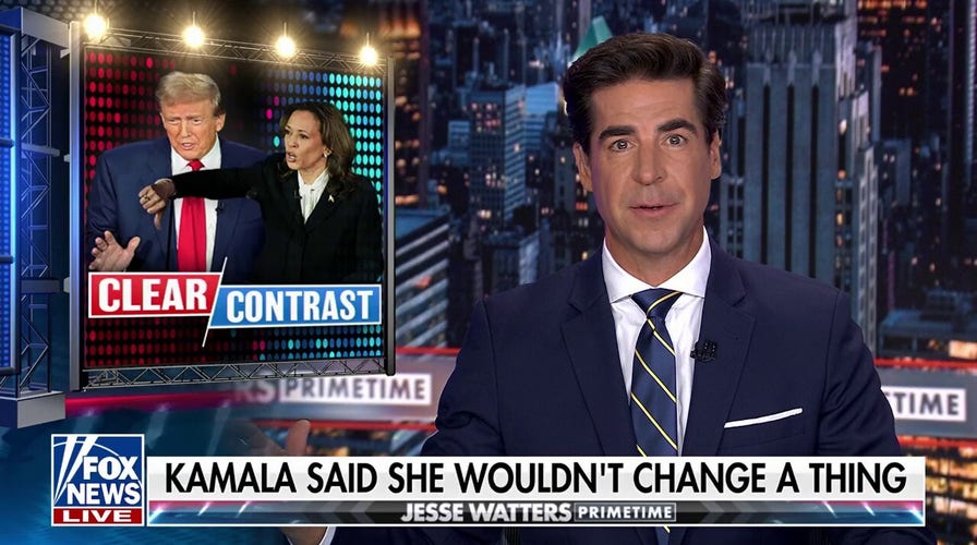 JESSE WATTERS: Kamala's faltering candidacy threatens the end of the Obama-Biden era