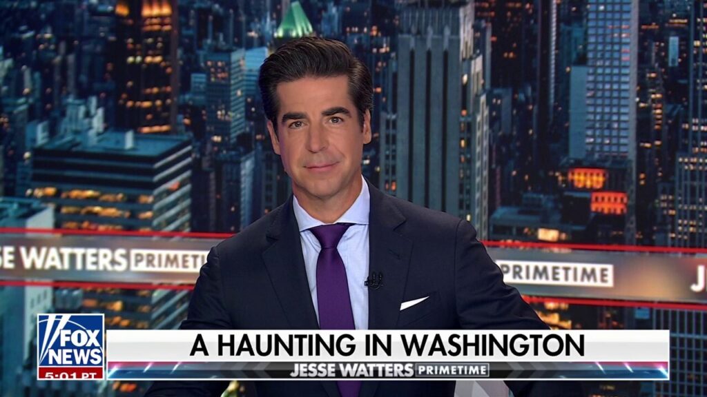 If you’re the Harris campaign, it’s like Biden is ‘haunting you from the grave’: Watters