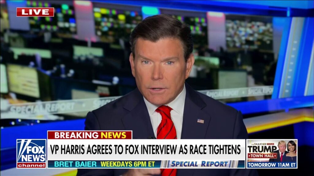 Bret Baier reveals how Kamala Harris interview came together: 'It took a long time'