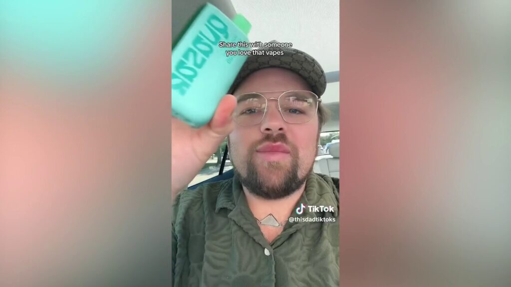 Texas man puffs vape smoke into HEPA filter in viral TikTok video