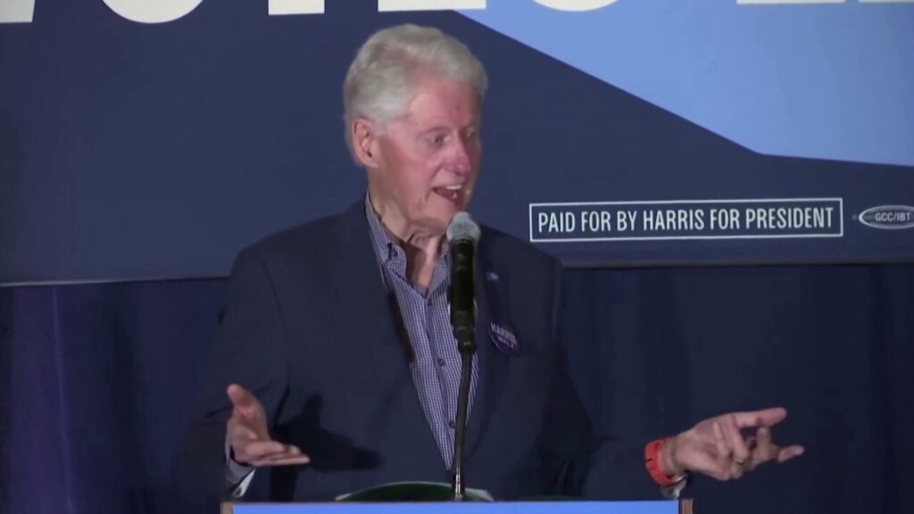 Bill Clinton calls GOP Arizona Senate candidate Kari Lake 'physically attractive' during speech