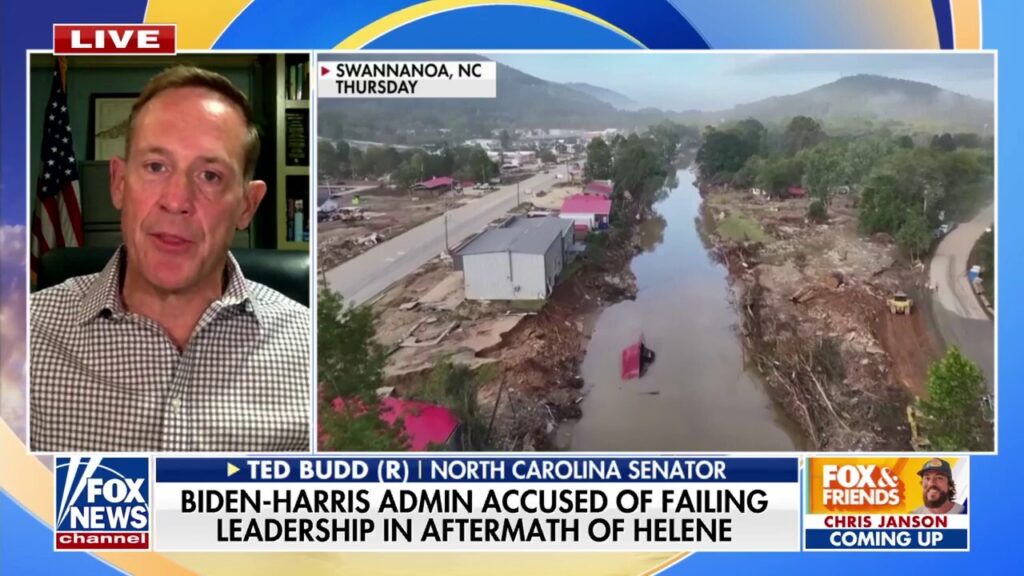 Ted Budd on Hurricane Helene recovery efforts: We are seeing slow response from the top