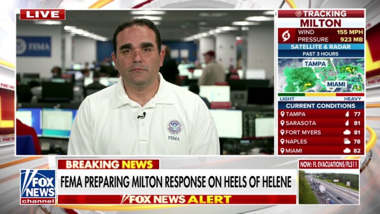 We're trying to warn everyone to take Hurricane Milton seriously: FEMA official