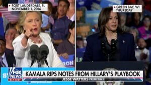 WATCH: Is Kamala Harris starting to sound like Hillary Clinton?