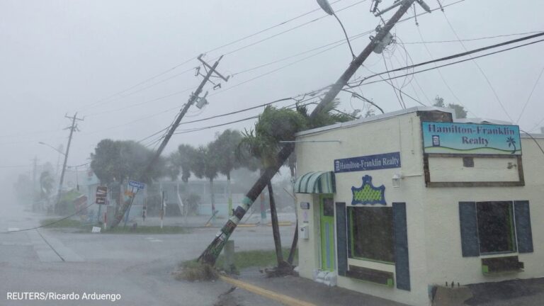 Hurricane Milton slams Florida, destroying homes and leaving residents stranded