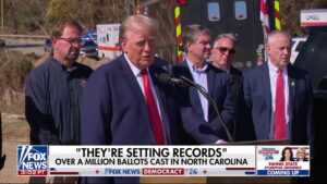 Trump visits battleground election states