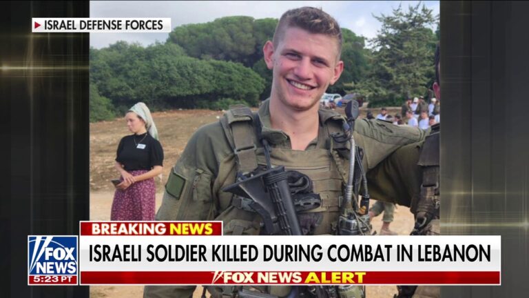 IDF soldier killed in combat in Lebanon