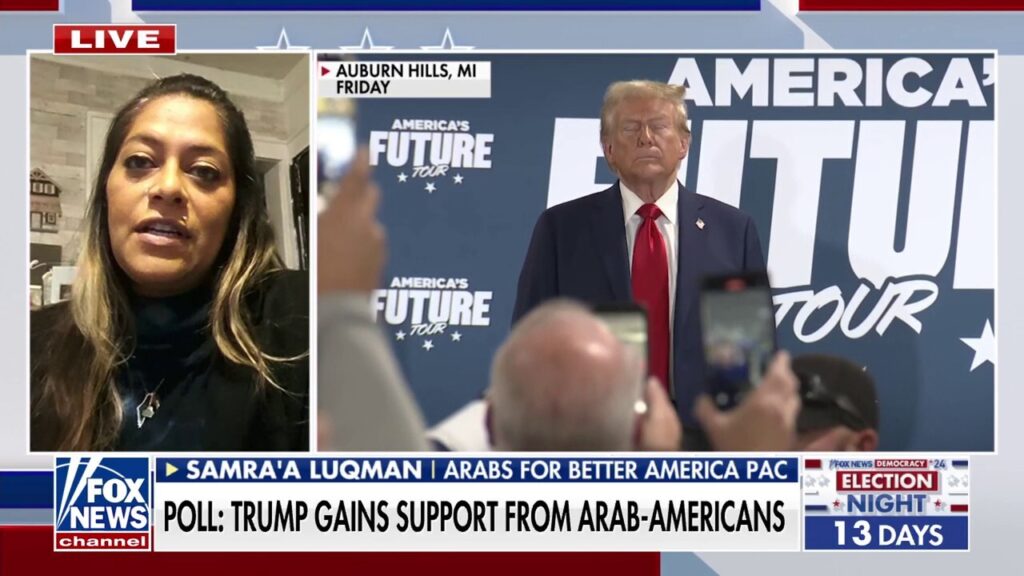 Arab American voter reveals why she is backing Trump in 2024 race