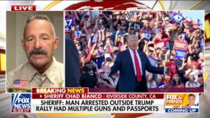 California sheriff on why man arrested outside Trump's Coachella rally was released: 'Fact of life'