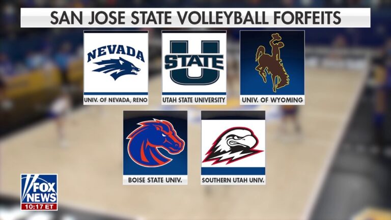 College volleyball teams forfeit games against San Jose State over transgender opponent