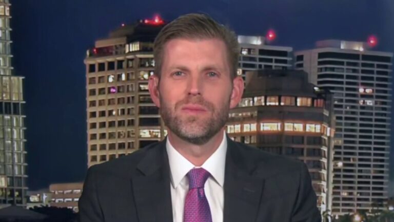 Eric Trump tears apart Kamala Harris' closing arguments, asking, 'Where have you been?'