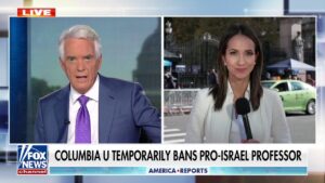 Columbia University temporarily bans pro-Israel professor