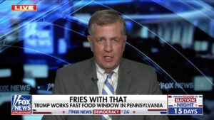 Brit Hume says Trump ‘pulled off’ the campaign event at McDonalds