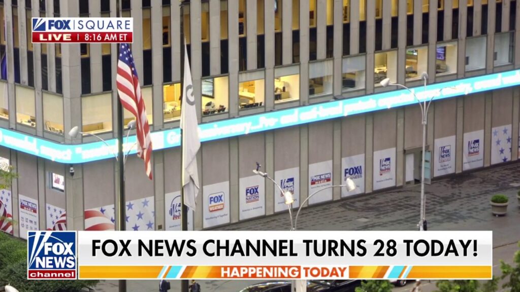 Fox News Channel turns 28 years old