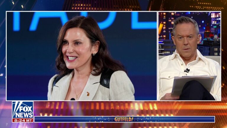 Greg Gutfeld: Gov. Gretchen Whitmer is ‘leaving Americans wrenching’ with ‘bizarre’ post