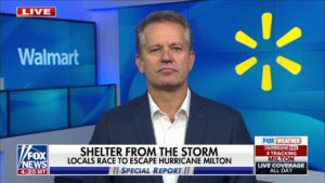 Walmart CEO on hurricane assistance: Our parking lots offer a place to charge phones, do laundry