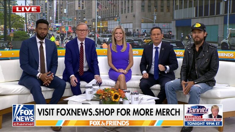 Country star Chris Janson joins ‘Fox & Friends’ live studio audience