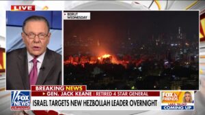 Gen. Jack Keane reacts to Israel targeting possible new Hezbollah leader in Lebanon: 'Very close to Iran'